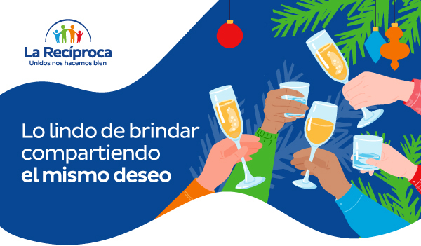 Lo lindo de brindar compartiendo el mismo deseo