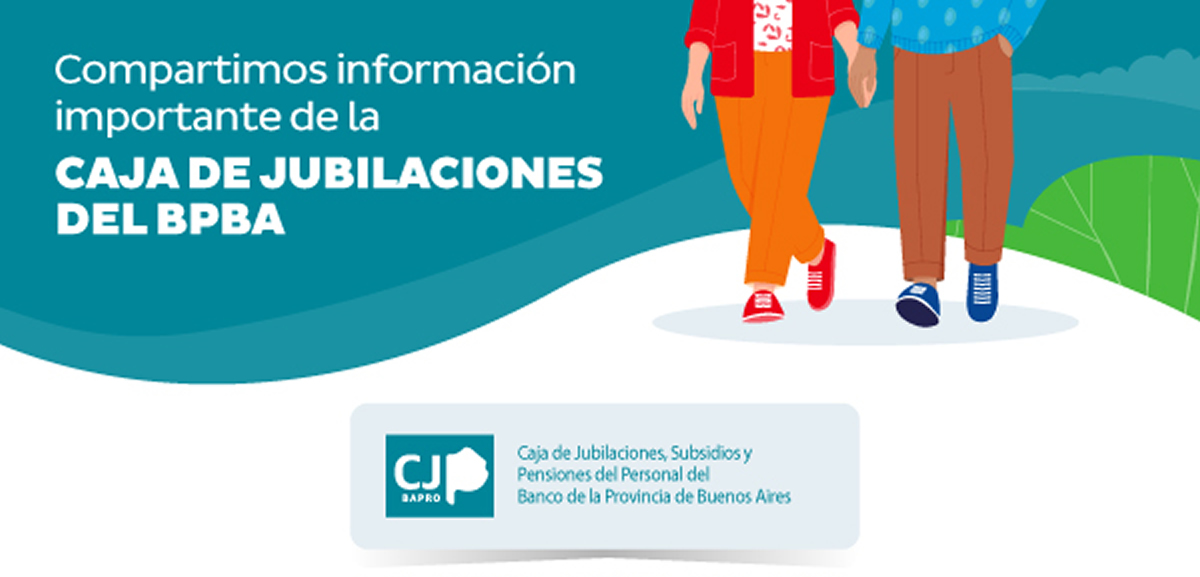 Compartimos información importante de la caja de jubilaciones del bpba | Caja de Jubilaciones, Subsidios y Pensiones del Personal del Banco de la Provincia de Buenos Aires