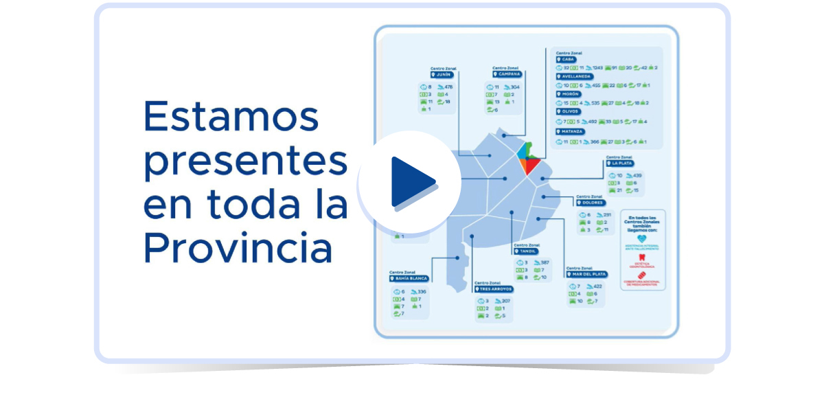 Estamos presentes en toda la Provincia