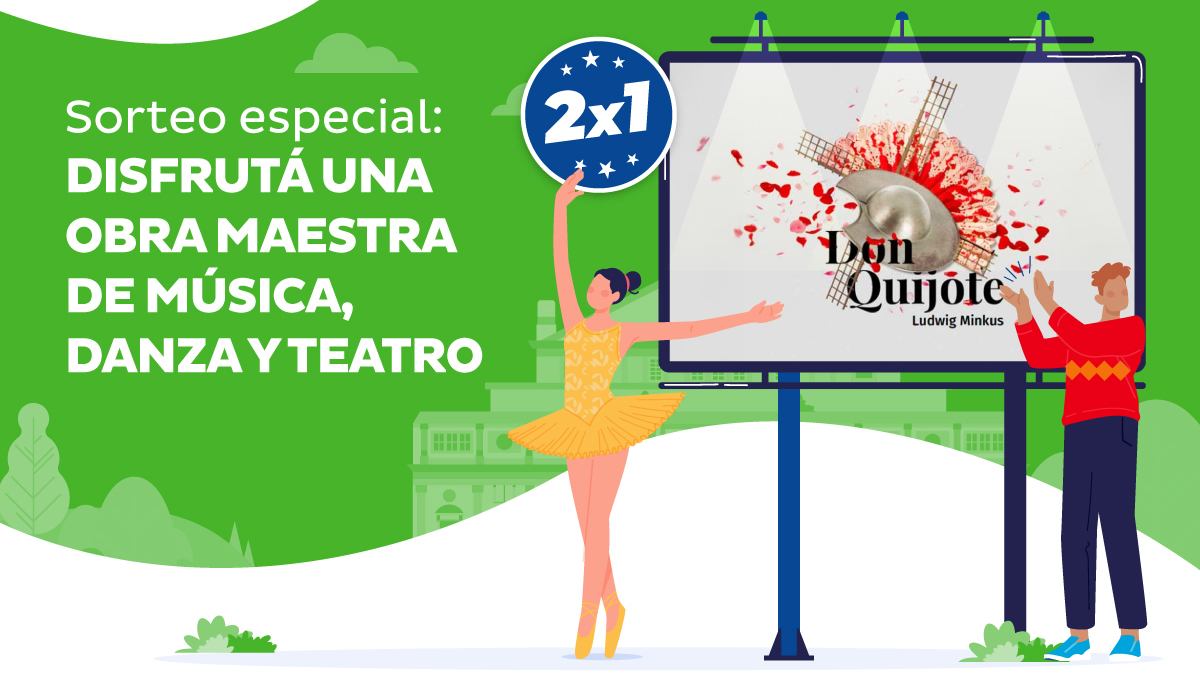 Sorteo especial: Disfrutá una obra maestra de música, danza y teatro