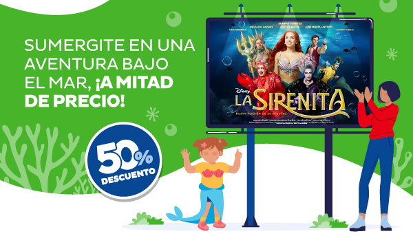Sumergite en una aventura bajo el mar, ¡A mitad de precio! 50% de descuento
