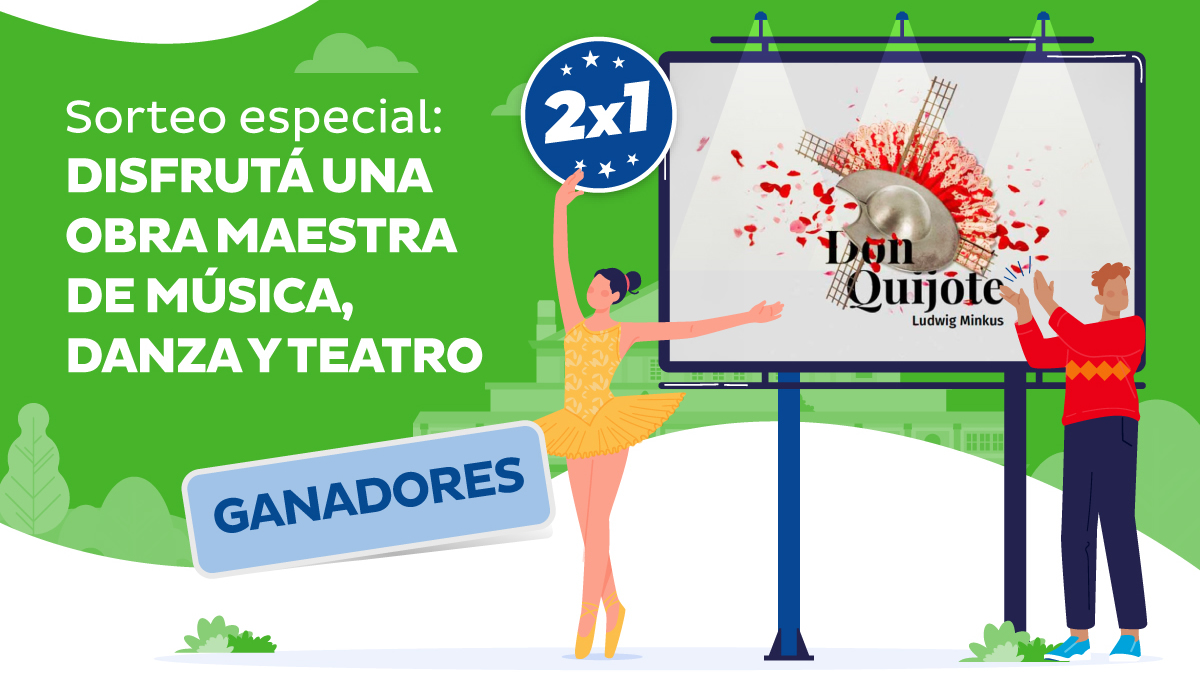 Sorteo especial: Disfrutá una obra maestra de música, danza y teatro *** GANADORES ***