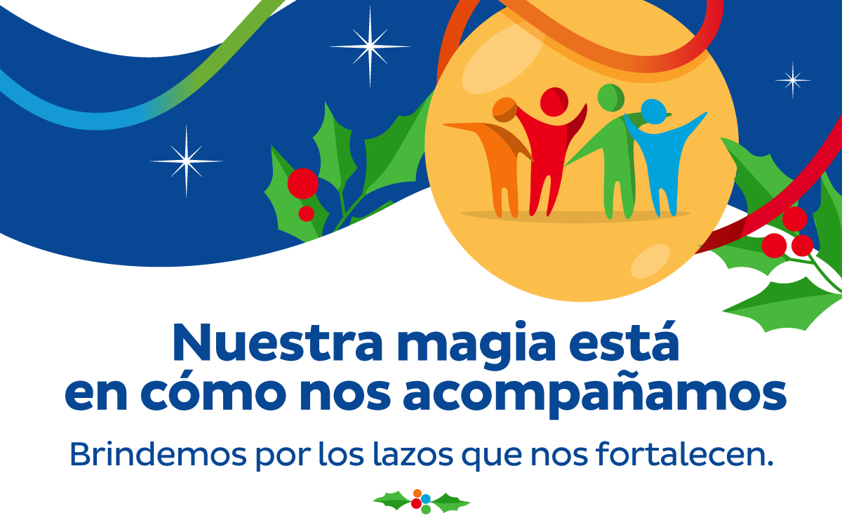 Nuesta magia está en cómo nos acompañamos - Brindemos por los lazos que nos fortalecen.