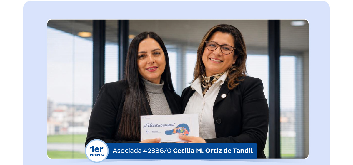 1er Premio. Asociada 42336/0 Cecilia M. Ortiz de Tandil